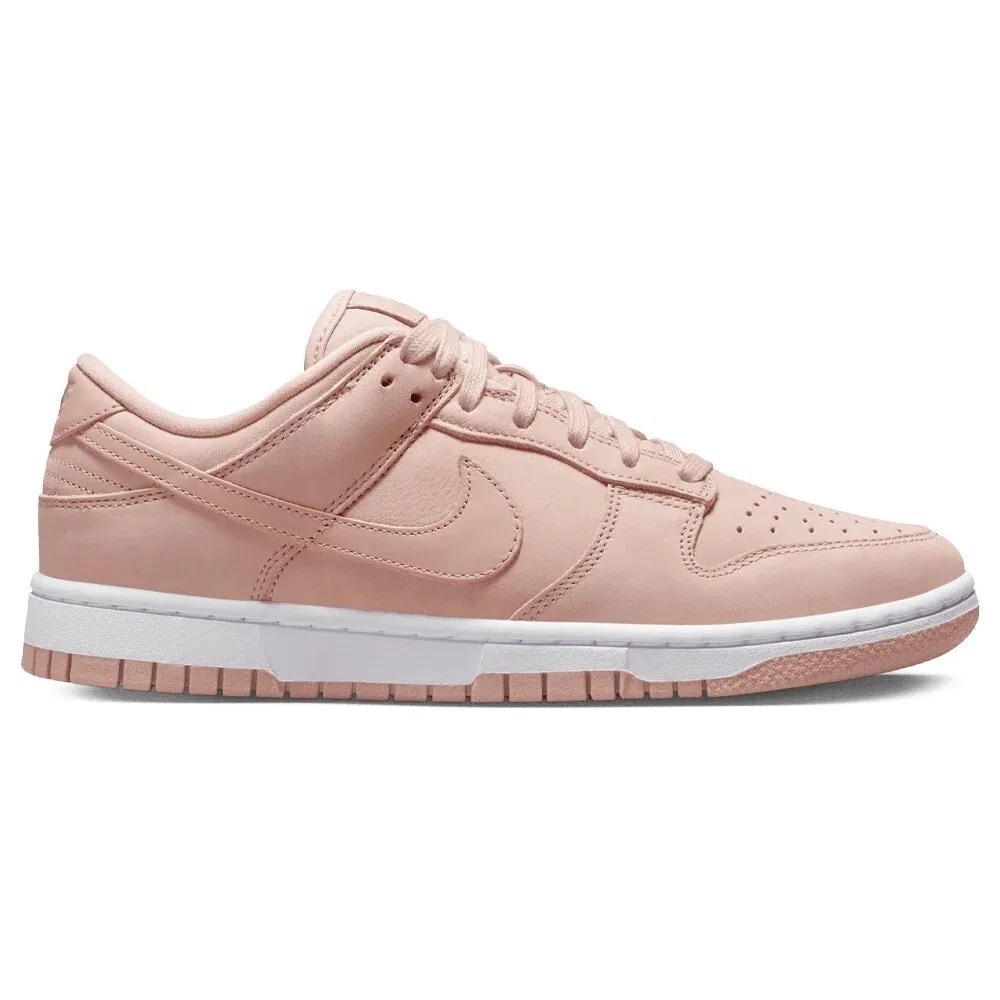 Nike Unisex Women's Dunk Low Premium Size Various Pink Suede Dv7415-600